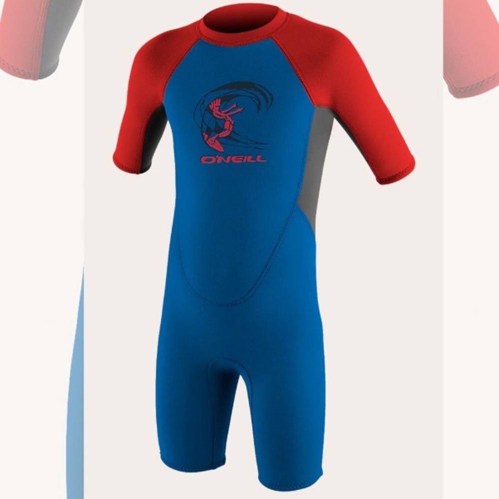 TODDLER REACTOR-2 2MM BACK ZIP S/S SPRING WETSUIT size 6